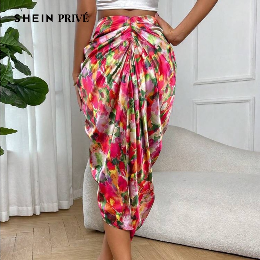 Elegant Pink Floral Heels